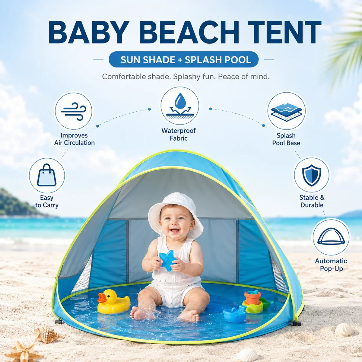 #1 Beach Tent For Kids