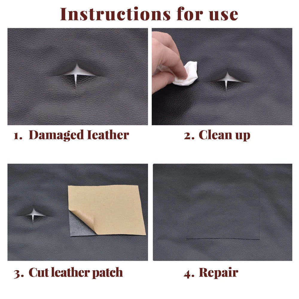 Leather Self Adhesive Patches