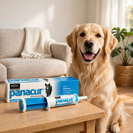 Panacur Dewormer Horse Paste 10%, 100mg | Single - happypet