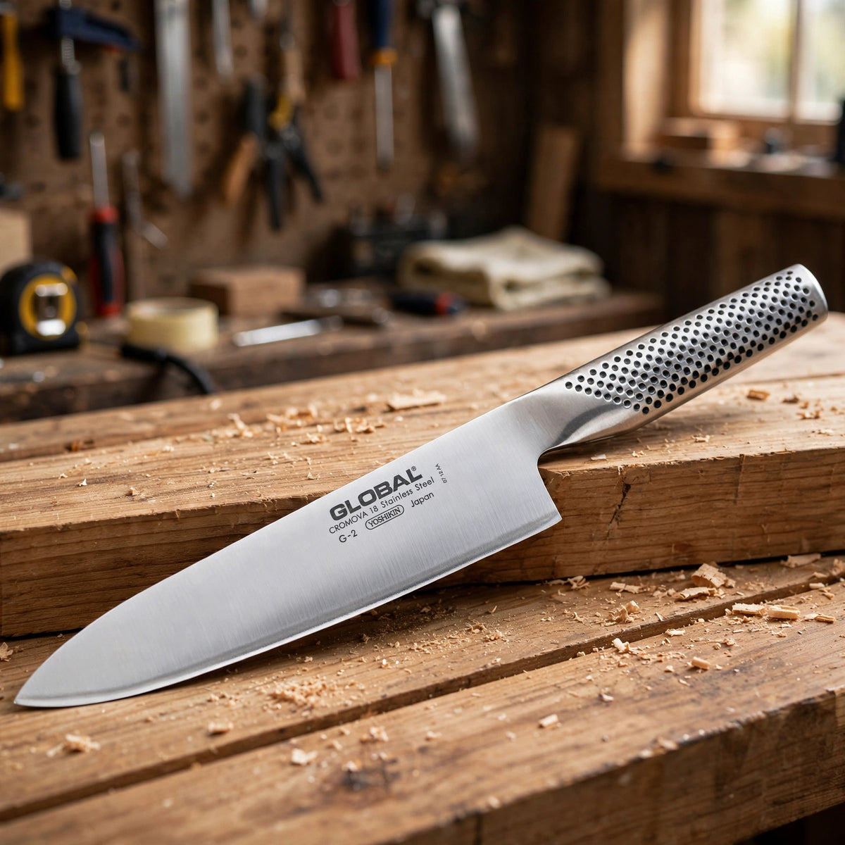 Global 8" Chef's Knife G2 - workshop