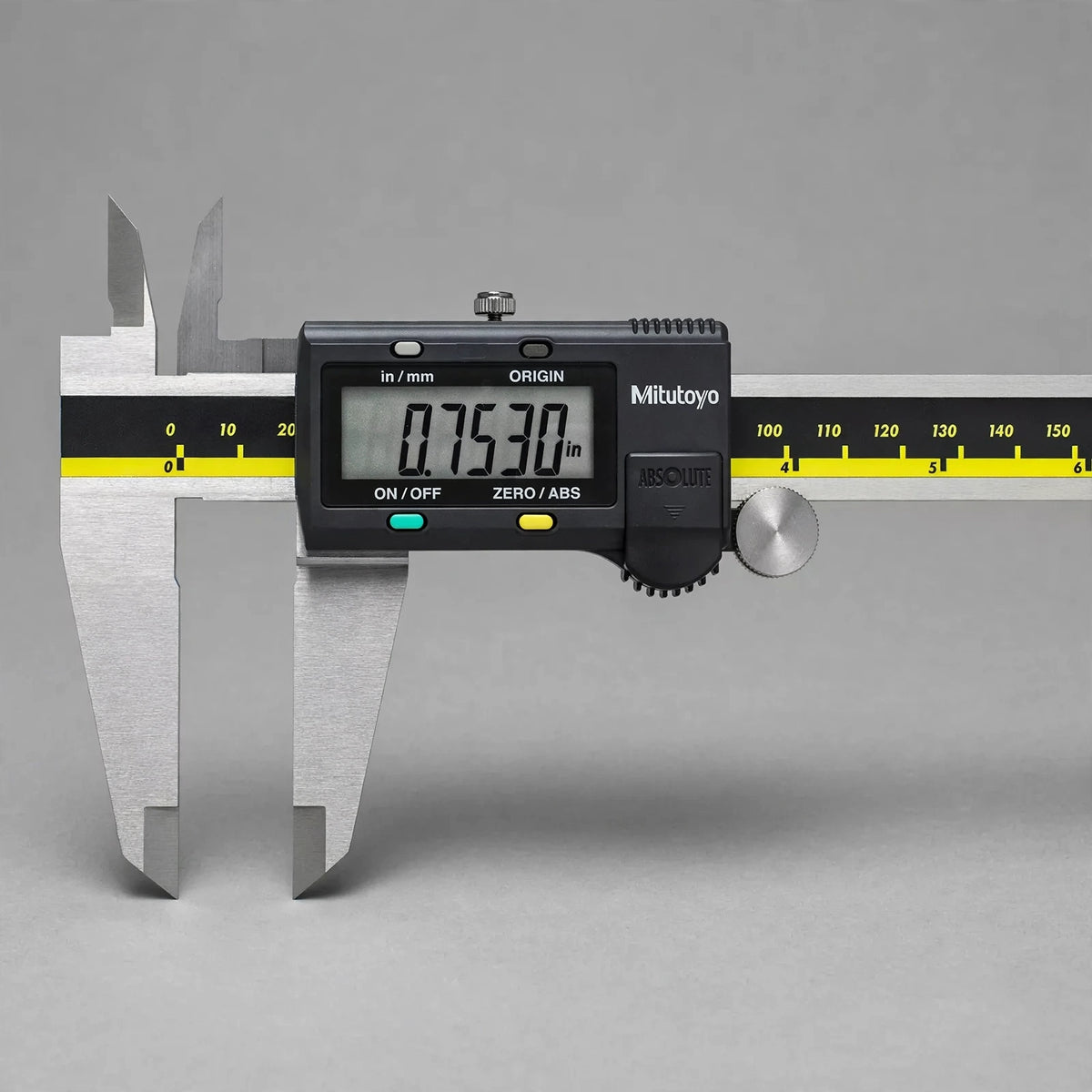 Mitutoyo 500-196-30 Digimatic 0-6 inch Digital Vernier Caliper Absolut - studio