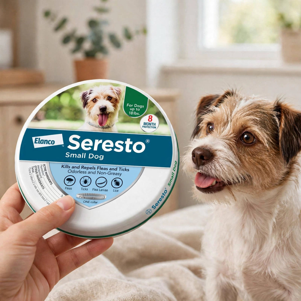 Seresto Elanco Flea & Tick Collar Small Dogs - howto