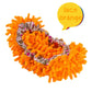 2pcs Multifunction Floor Dust Cleaning Slippers