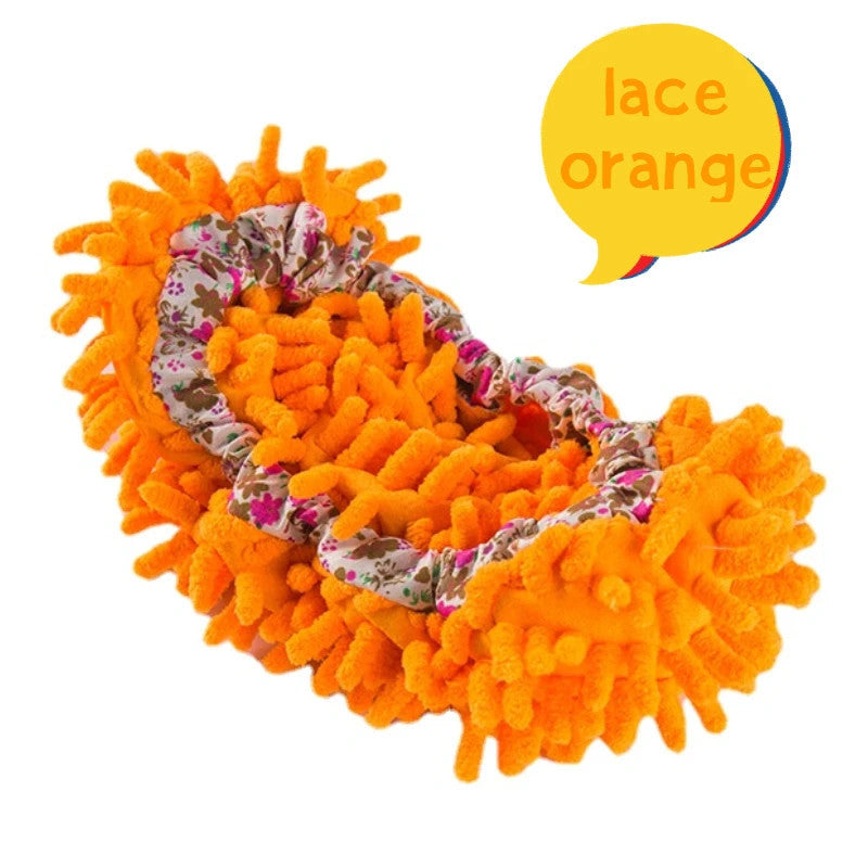 2pcs Multifunction Floor Dust Cleaning Slippers