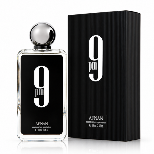 9 pm by Afnan 3.4 oz EDP Cologne for Men New In Box