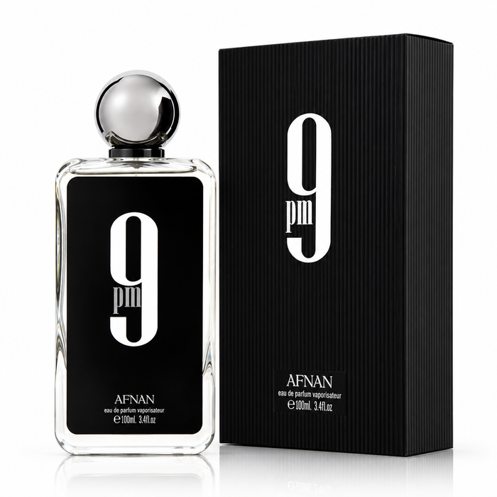 9 pm by Afnan 3.4 oz EDP Cologne for Men New In Box