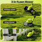 3-in-1 Cordless Weed Trimmer & Lawn Mower