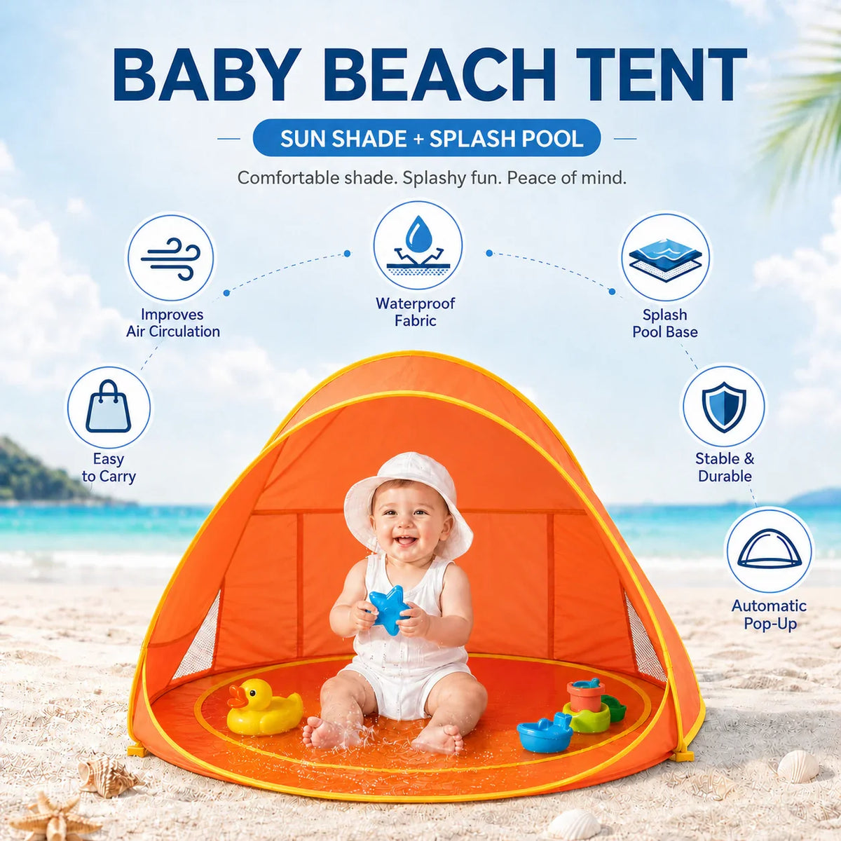 #1 Beach Tent For Kids
