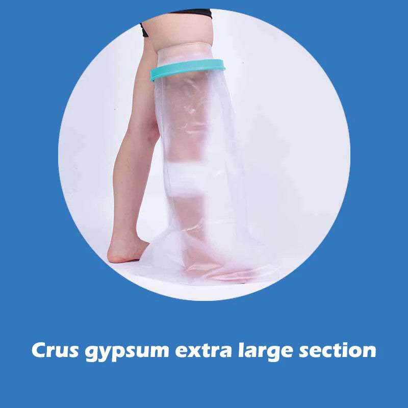 Waterproof Cast & Wound Protector – Blue Shower Cover