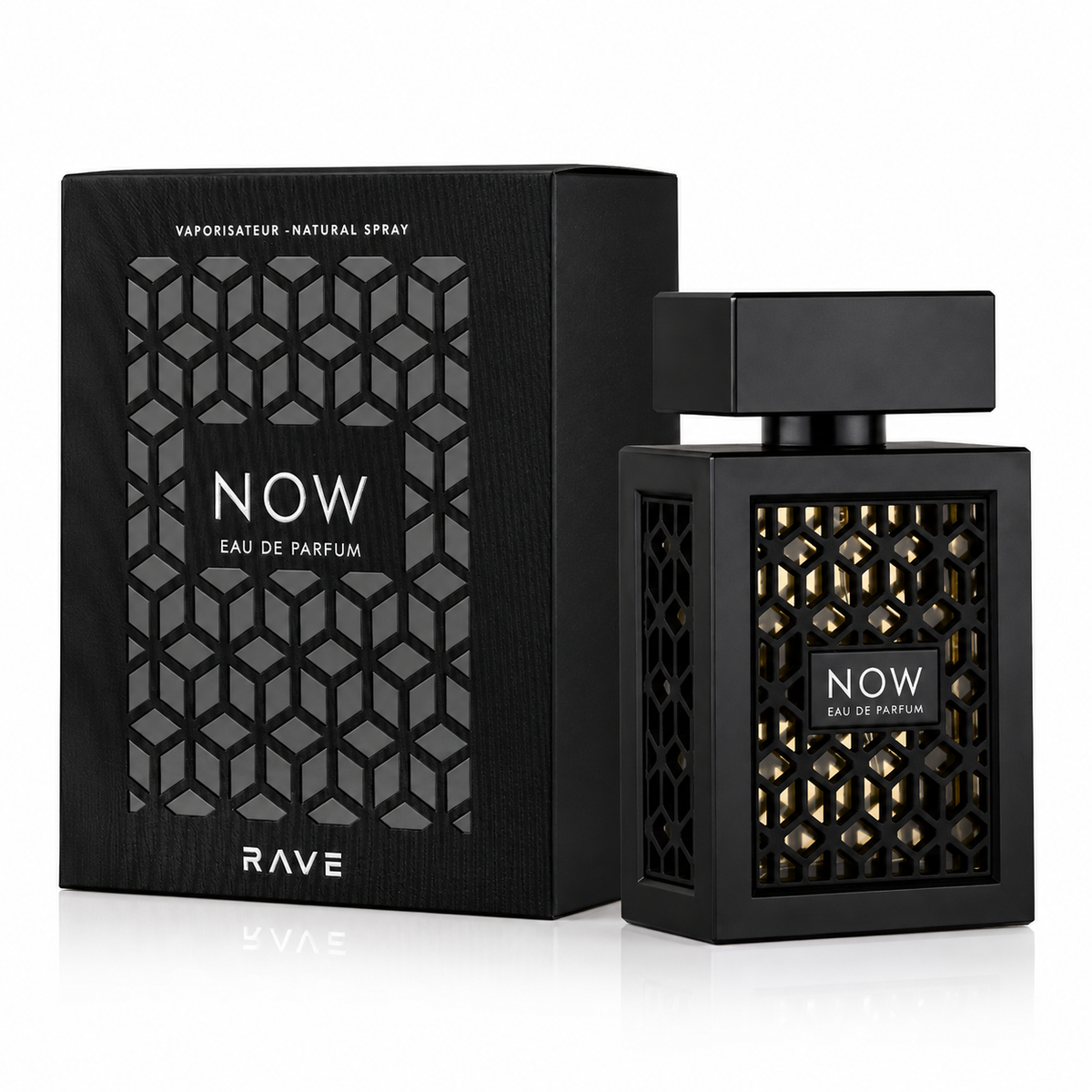Now Rave by Lattafa 3.4 oz EDP Perfume Cologne Unisex New in Box