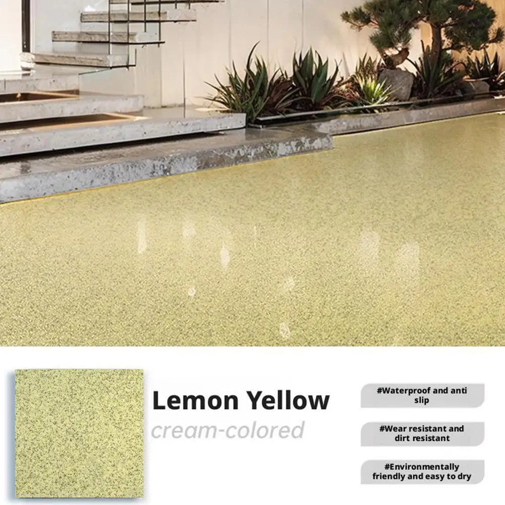 High-Gloss Marble Effect Epoxy Floor Coating