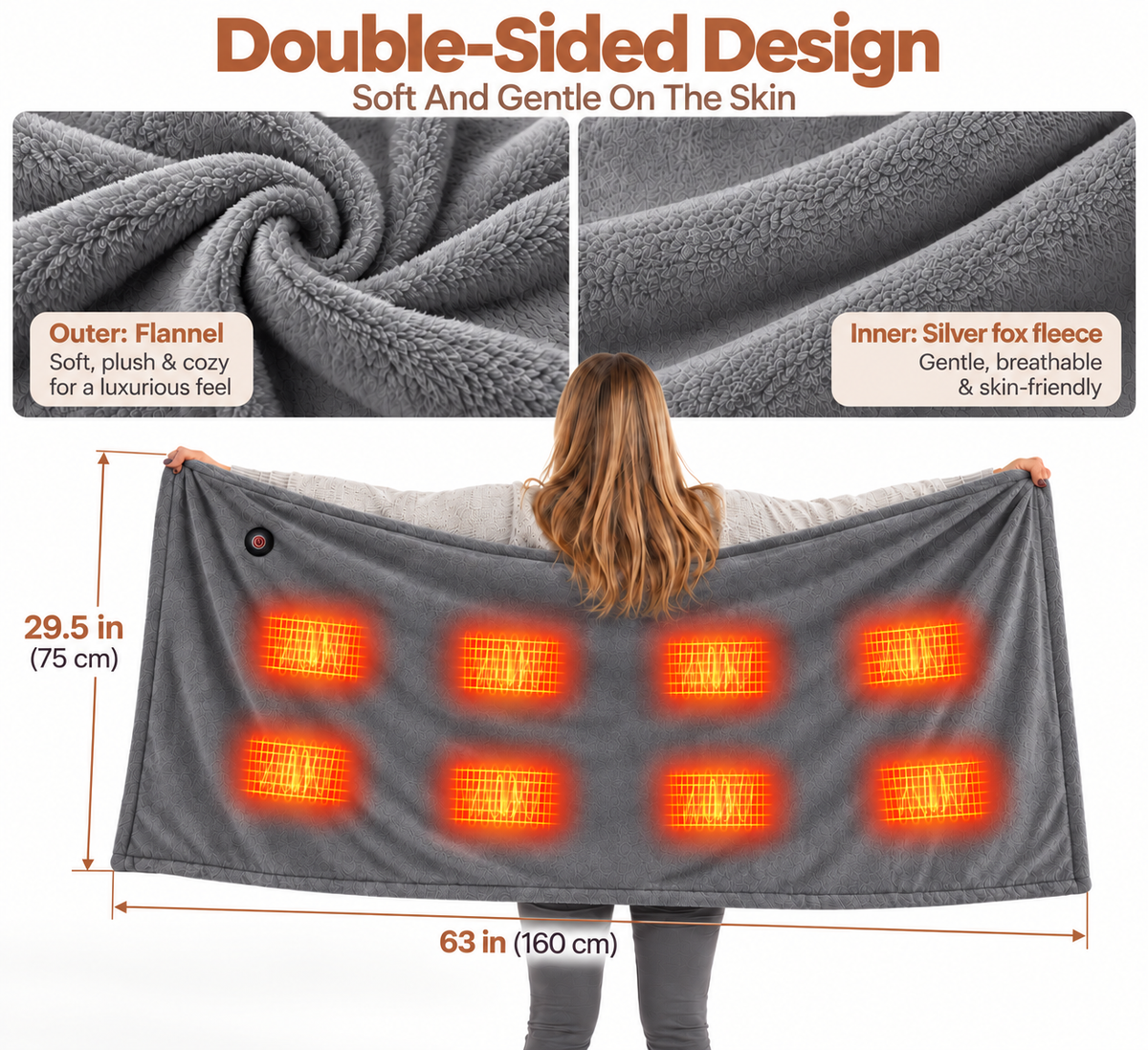 CozyHeat Wrap Blanket