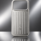 RIMOWA iPhone 17 Pro Case – Premium Silver Aluminum Protective Cover