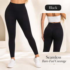 High-Waisted Seamless Leggings | Yoga & Fitness Workout Tights