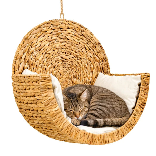 Cozy Hanging Cat Bed | Ario Bytes™