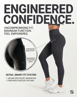 High-Waisted Seamless Leggings | Yoga & Fitness Workout Tights