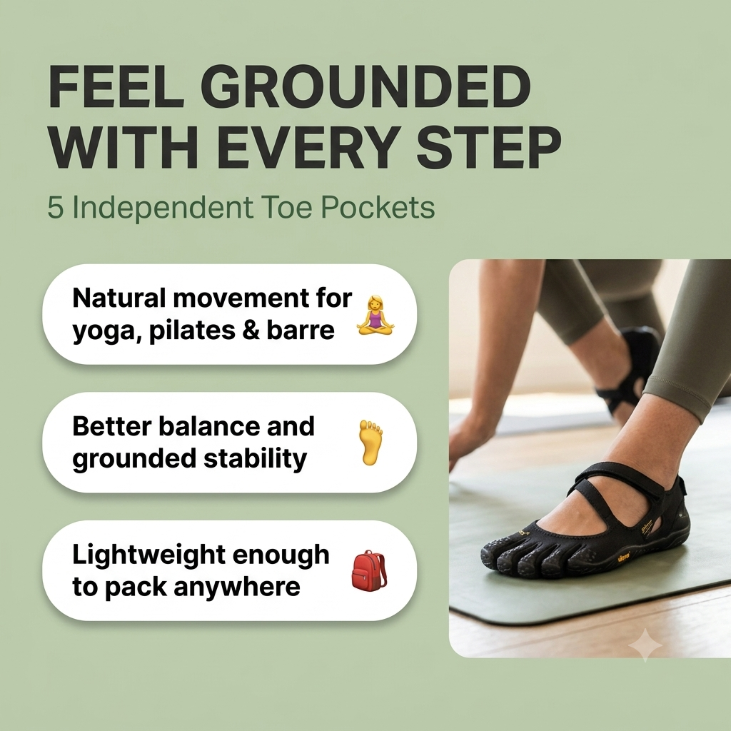 Women's 5-Toe Barefoot Shoes – Yoga & Gym Trainers