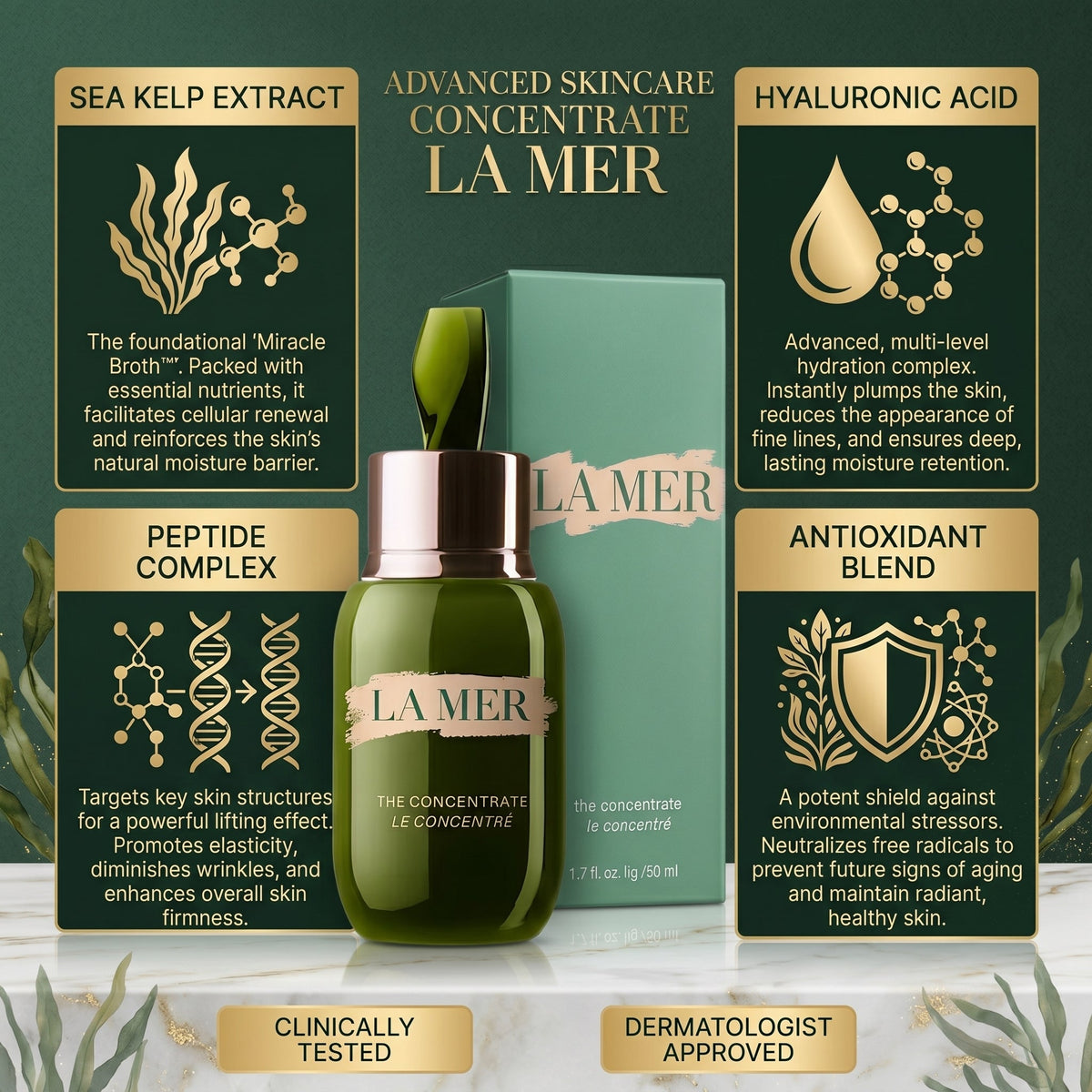 La Mer The Concentrate Serum - 50ml / 1.7 fl. oz.