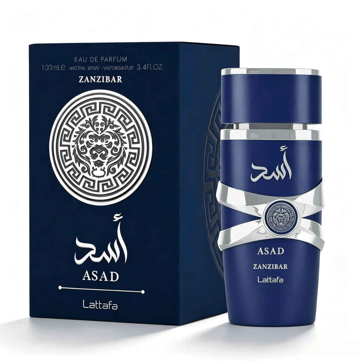 Lattafa Asad Zanzibar Eau de Parfum for Men – Fresh Spicy Vanilla Coconut