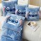 StitchySnuggle: Disney Stitch Two-in-One Storche Pillow Blanket