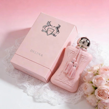 Rose Blossom Eau de Parfum – Elegant Pink Bottle, Feminine Floral Fragrance