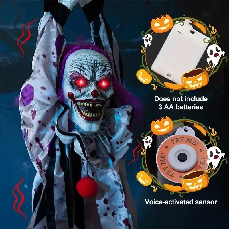 Hanging Ghost Clown - image 4