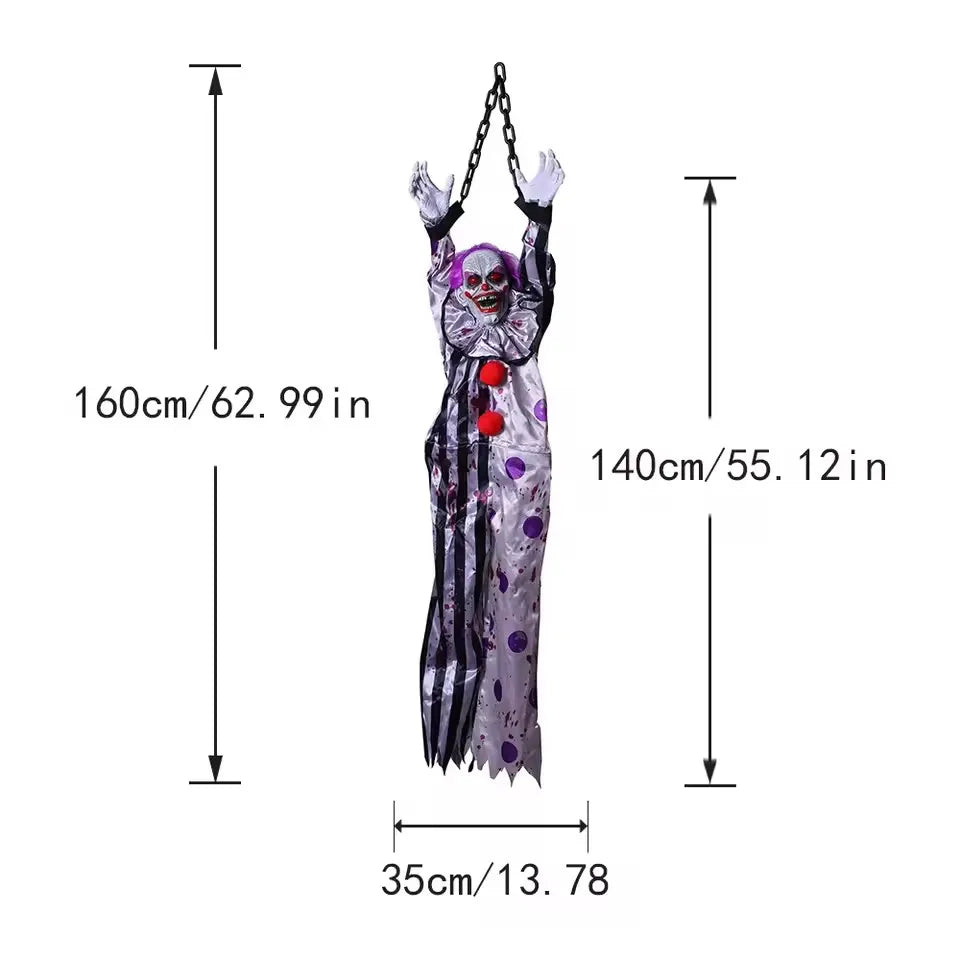 Hanging Ghost Clown - image 6