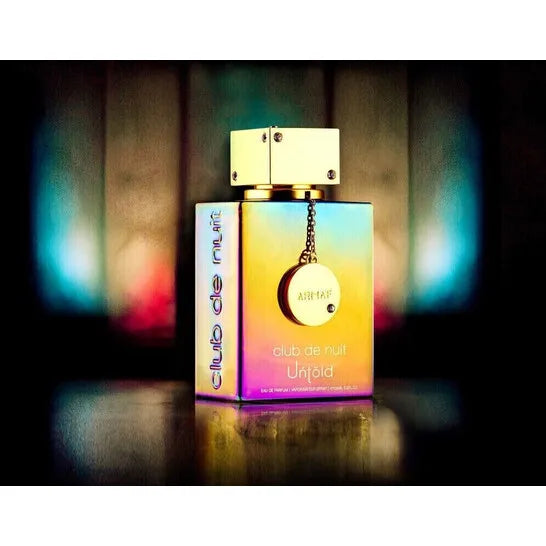 Armaf Club De Nuit Untold Eau de Parfum – Warm Amber Woody Fragrance, 105ml