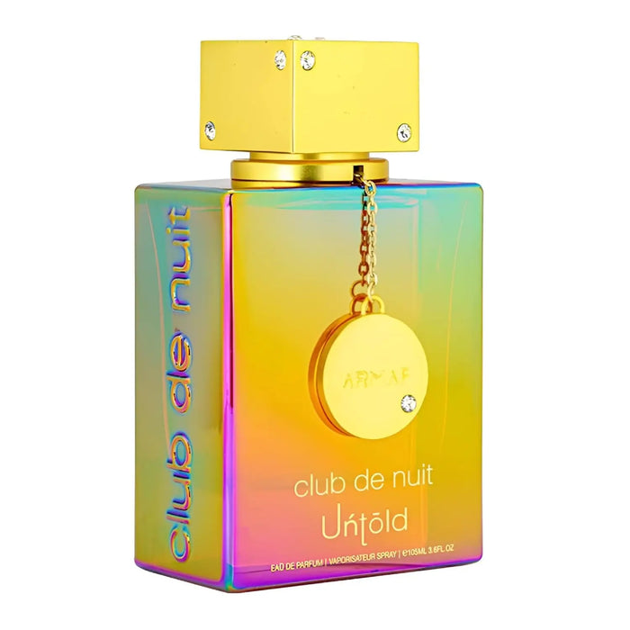 Armaf Club De Nuit Untold Eau de Parfum – Warm Amber Woody Fragrance, 105ml