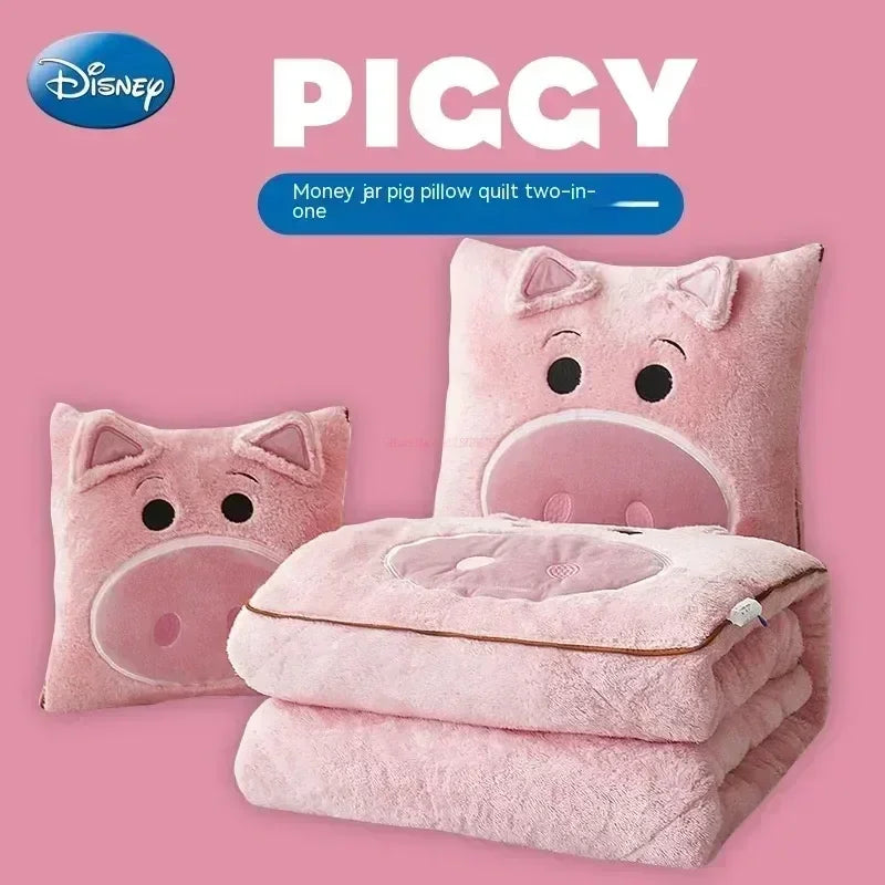 StitchySnuggle: Disney Stitch Two-in-One Storche Pillow Blanket