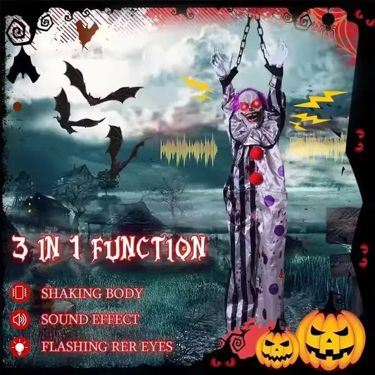 Hanging Ghost Clown - image 2