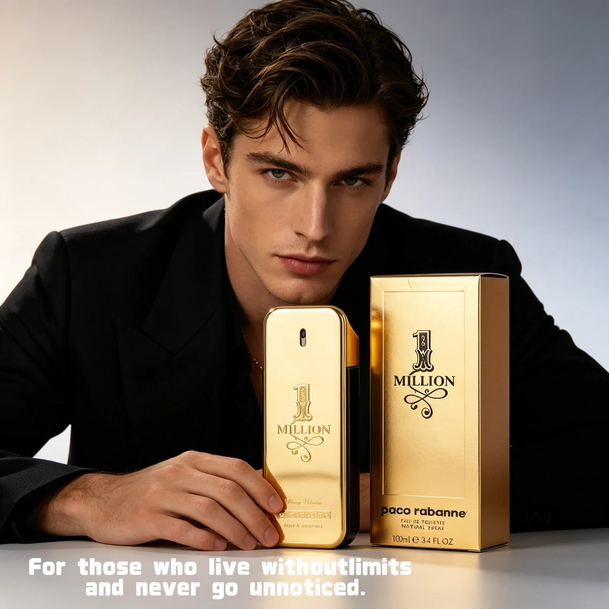 Golden Amber Eau de Parfum for Men – Mandarin, Cinnamon & Amber Fragrance