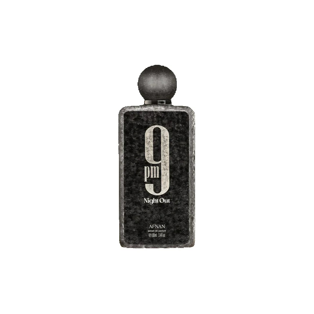 Afnan 9 PM Night Out Extrait de Parfum – Unisex Fragrance, 3.4 oz