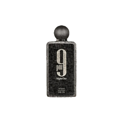 Afnan 9 PM Night Out Extrait de Parfum – Unisex Fragrance, 3.4 oz