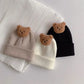 Cartoon Bear Knitted Baby Hat