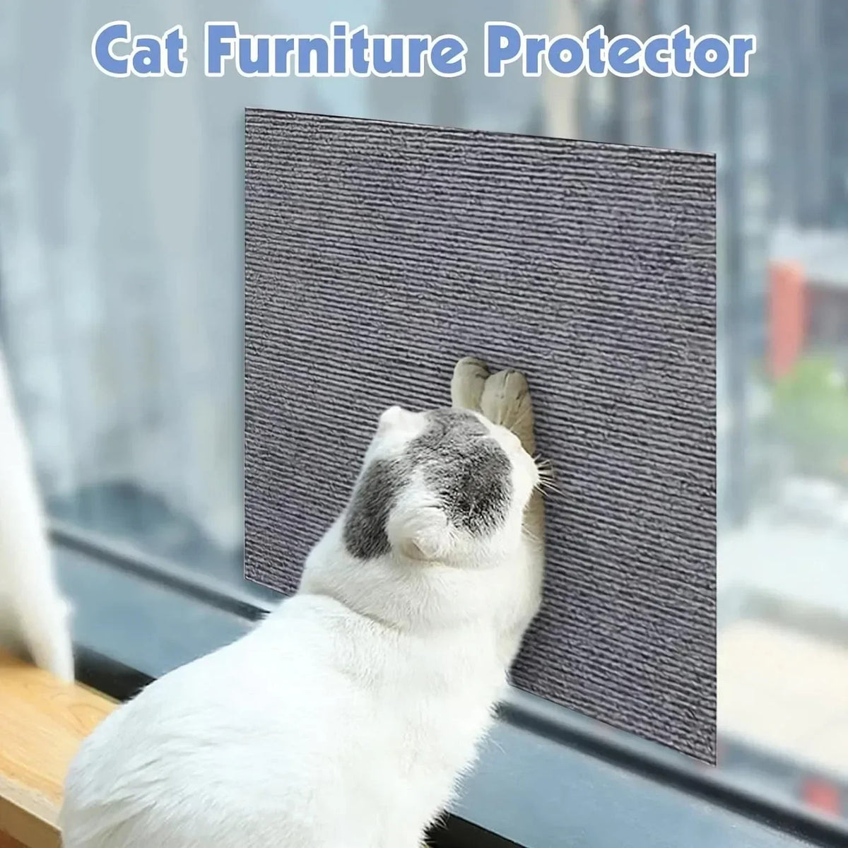 Wall Sticky Scratch & Play Mat Cat Scratcher