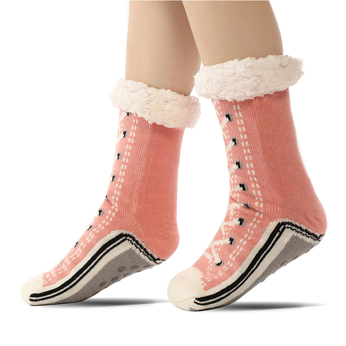 Cozy Fuzzy Slipper Socks