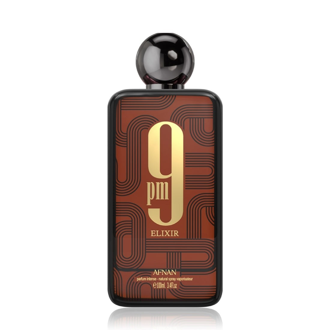 Afnan 9 PM Elixir Unisex Extrait de Parfum – 3.4 Ounce / 100 ml – New Sealed - view 1