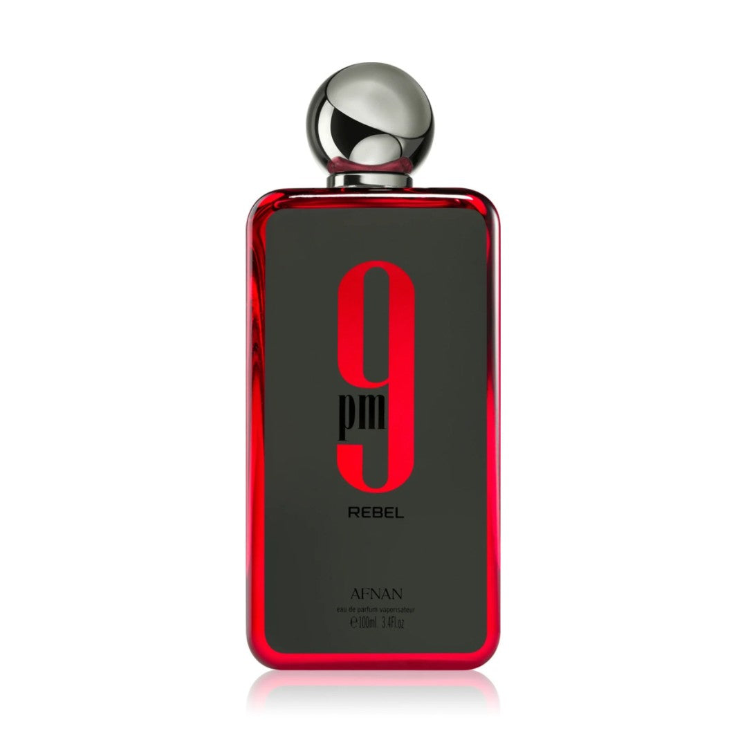 Afnan 9 PM Rebel Unisex Eau De Parfum – 3.4 Ounce / 100 ml – New Sealed - view 1