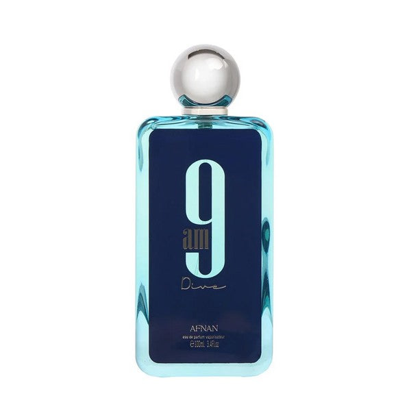 Afnan 9Am Dive Eau de Parfum Spray for Unisex – 3.4 Ounce / 100 ml – New Sealed - view 1