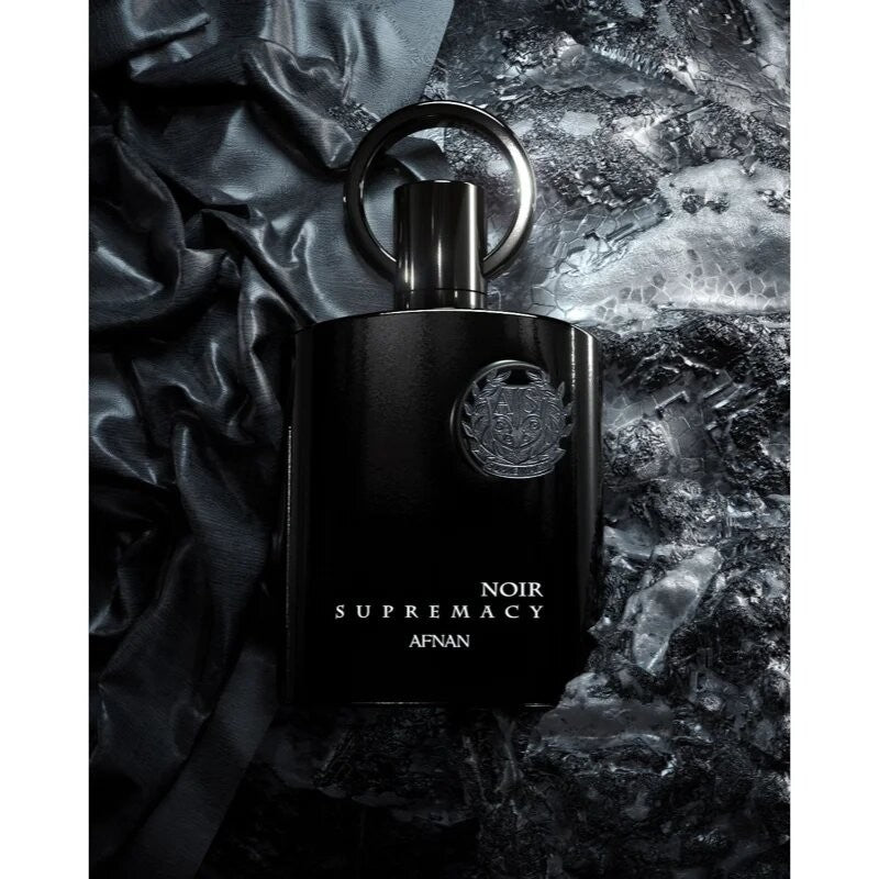 Afnan Supremacy Noir Eau de Parfum for Men – 3.4 Ounce / 100 ml – New Sealed - view 1