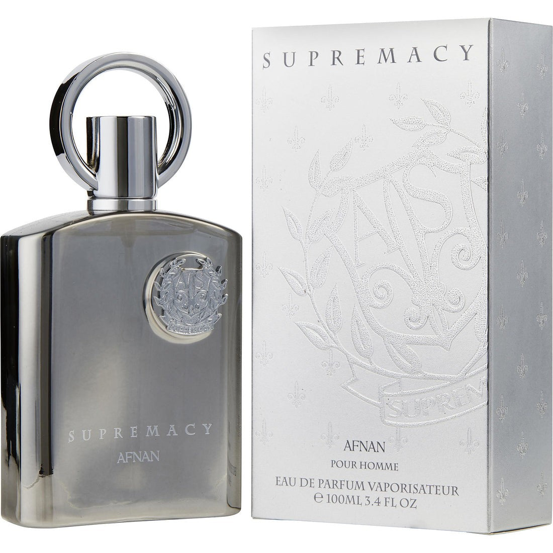 Afnan Supremacy Pour Homme Eau de Parfum for Men – 3.4 Ounce / 100 ml – New Sealed - view 1