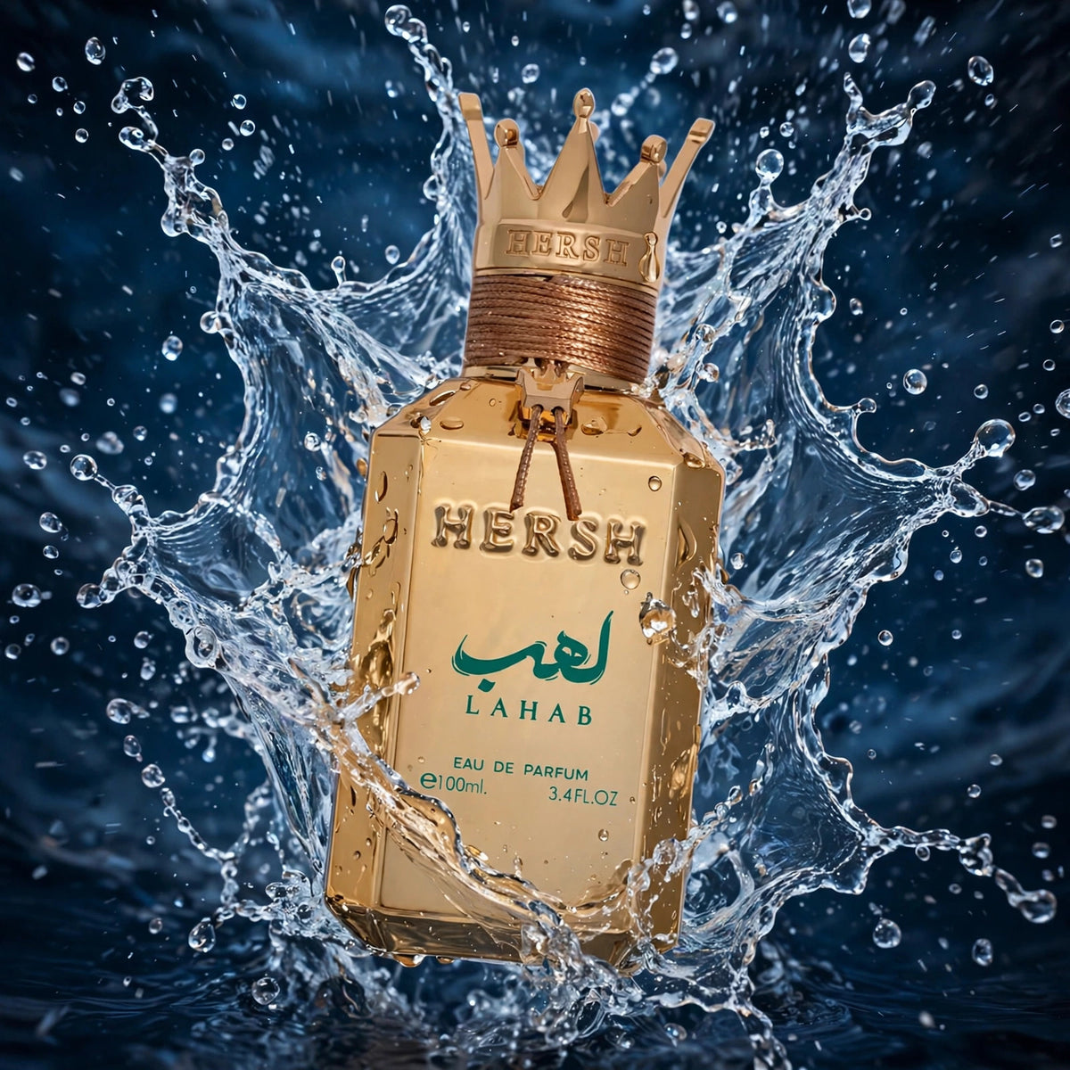 Al Ezz Oud HERSH Lahab Eau De Parfum, Arabic Oriental Fragra - restored 1
