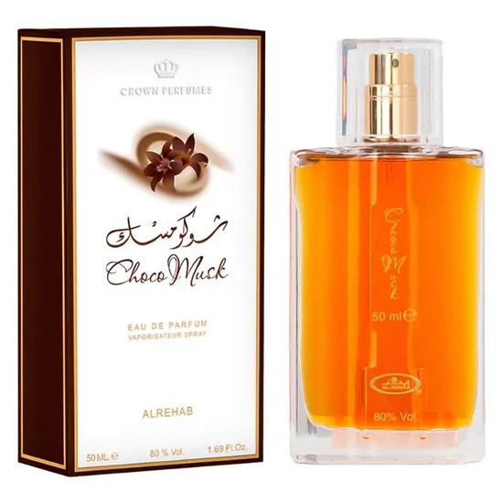 Al-Rehab Choco Musk Eau de Parfum Spray for Women – 1.7 Ounce / 50 ml – New Sealed - view 1