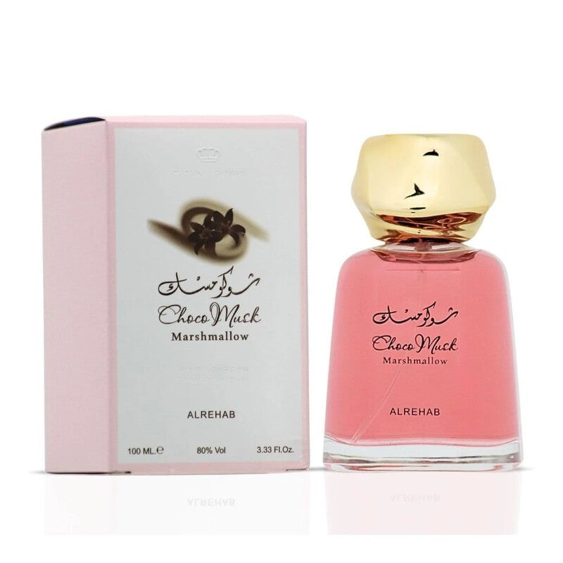Al-Rehab Choco Musk Marshmallow Eau de Parfum Spray for Women – 1.7 Ounce / 50 ml – New Sealed - view 1