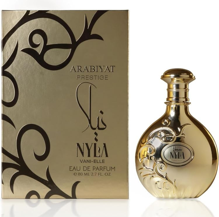 Arabiyat Prestige Nyla Vani-Elle Eau de Parfum, Unisex Fragrance – 2.70 Ounce / 100 ml – New Sealed - view 1