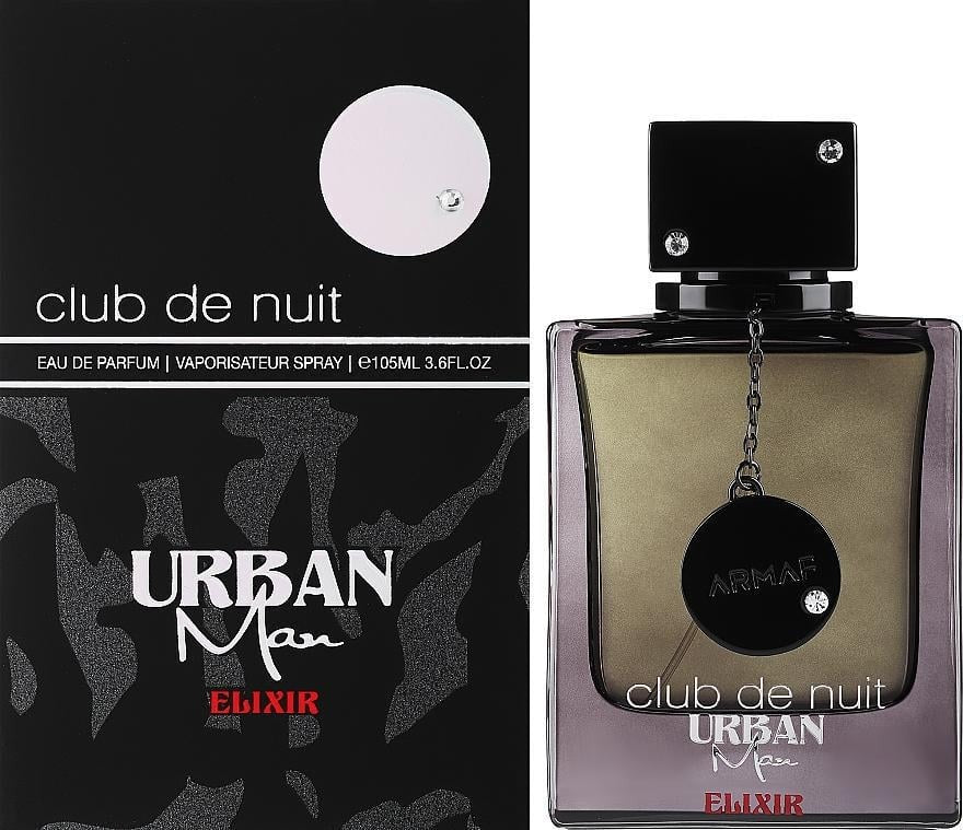 Armaf Atrmaf Club De Nuit Urban Man Elixir for Men Eau de Parfliim Spray – 3.6 Ounce / 105 ml – New  - view 1