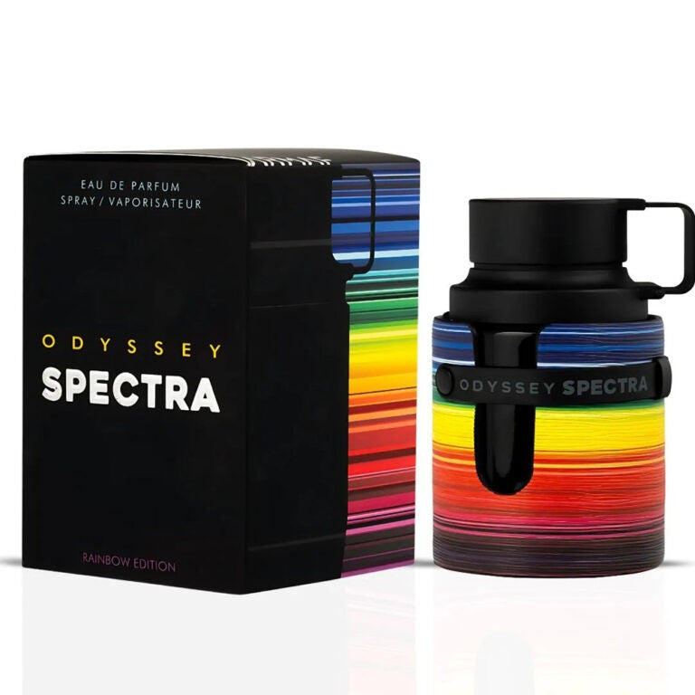 Armaf Odyssey Spectra Rainbow Edition for Unisex Eau De Parfum Spray – 3.4 Ounce / 100 ml – New Seal - view 1