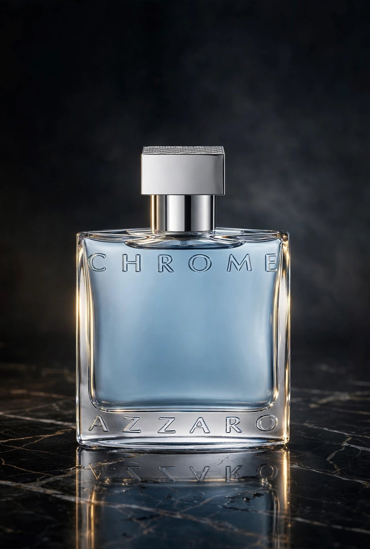 Azzaro Chrome Eau de Toilette for Men – 3.4 Fluid Ounces – New Sealed - view 2