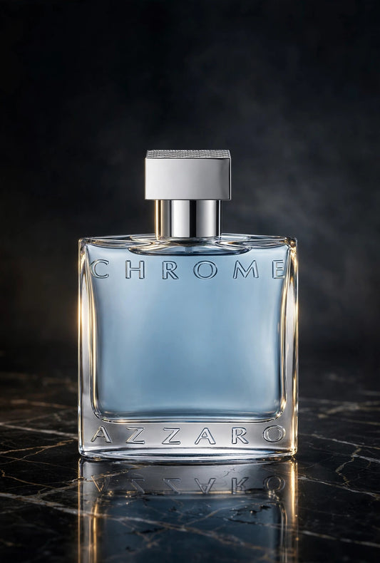 Azzaro Chrome Eau de Toilette for Men – 3.4 Fluid Ounces – New Sealed - view 2